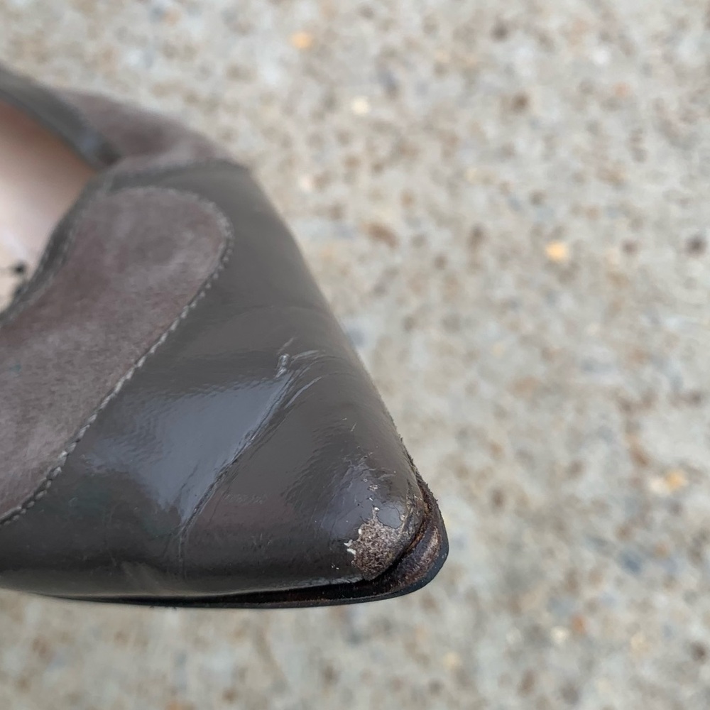 Jimmy Choo Gray Women's Heels EU 41 US 11 - Picture 5 of 13